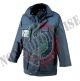 Parka Giubbino Giacca Master Plus Blu Nevy Interno Staccabile Antipioggia Antifreddo Personalizzabile ISSA  Vigilanza Guardia Giurata GPG Art. 04661
