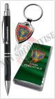 Set Penna + Portachiavi con Astuccio Legato Carabinieri Forestale Prodotto Ufficiale Idea Regalo Congedo Pensione Art. 10674