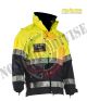 Giacca TRECK Certificata Colore Giallo + blu  Soccorso Sanitario Protezione Civile Originale Reverse 122HV030BI22 Art. 122HV