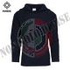 Pullover Maglione Modello Alpino Navigazione Blu Navy Cerniera sul Collo Fostex Art. 1313210-2
