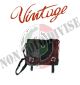 Borsa con Tracolla Vintage stone-whash in Canapa Tascapane Tedesco Nero Militare Universitari Art.13702001