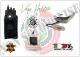 Porta Radio Portaradio Universale Pelle Vega Holster Italia Bianco o Nero Polizia Carabinieri Vigilanza Art.1R00