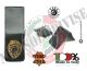 Patella pelle + Fregio per portafogli 1WE Sicurezza Vigilanza Privata Vega Holster Italia  Art. 1WH48