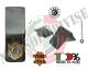 Patella pelle + Fregio per portafogli 1WE Polizia Locale Vega Holster Italia Art. 1WH113
