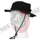 Cappello Bush Berretto Mimetico Jungle Nero FOSTEX Art. 213143-N