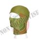 Passamontagna Balaclava Sotto casco Verde OD Microfibra Elasticizzata INC101 Art. 214285V