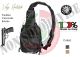 Monospalla Borsa con Fondina Interna Trasporto Arma Tattica Doppio uso Zaino o Cintura Vega Holster Explorer Polizia carabinieri GPG Art. 2B37