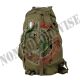 Zaino Militare Colore Verde OD  Italiano 25 Litri Esercito Escursioni Trekking  Art. 351636-OD