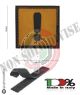 Patch 3D Gommata cm 4.00x4.00 Caution Attenzione INC101 Art. 444120-3599