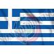 Bandiera Flag da bastone Grecia 100x150 Eco Art. 447200-130