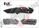 Coltello Serramanico per Protezione civile Soccorso con Taglia Cintura e Rompi Vetro Fox Outdoor Art.45819