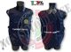 Corpetto Gilet Fratino Gabardine Blu Con RICAMO GPG IPS Guardia Particolare Giurate Guardie Giurate Repubblica  Art. AP4-REP