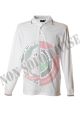 Polo Manica Lunga Bianca Modello Italia Neutra Genova JRC Art. 989802
