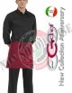 Grembiule Falda Banconiere Con Tascone Bordeaux  cm 40x70 Art.6100003C