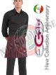 Grembiule Falda Banconiere Con Tascone Red Stripe cm 40x70 Art.700127