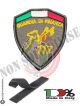 Patch Scudetto con Velcro Guardia di Finanza 117 + Bandiera Art. GDF-117