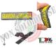 Toppa Patch Lineare Gommata 3D PVC Guardia di Finanza per Tuta OP Ordine Pubblico NEW Art. PVC-30