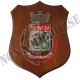 Crest Quadretto Araldico Vigili del Fuoco VVFF Flammas Domamus Domamus Corda  Prodotto Ufficiale Art. VF0001