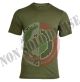 T-Shirt Verde Militare Maglietta Maniche Corte OD Esercito Italiano Forze Armate Art. 11011001 