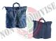 Borsa Sacca Portacasco Porta Casco Helmet Bag  Aeronautica Esercito Polizia Carabinieri  Polizia Borsa da Volo Blu Navy ART.AM-BLU