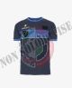 T-shirt bi-colore a Maniche Corte Realizzata in 100%  Blu ESERCITO ITALIANO Prodotto Ufficia Art.EUMAR-EI