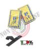 Alamari Ricamati con Velcro Blu Per Polo o Camicia e Tuta Operativa Polizia Locale Vigilanza Security cm 4.50x3.00 Art.NSD-MOD2