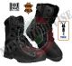 Anfibi Stivaletto Stivale Scarponcino Neri Pelle Cordura Tactical Boots Recon 101 INC Militare Esercito Marina Parà Soft Air Caccia Art. 231175