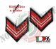 Coppia di Gradi Ricamati a Mano GUS Gala Appuntato Scelto Carabinieri Art. GUS-C5