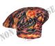Cappello Cuoco Chef  EGO CHEF Italia Flames Fiamme Inferno  Art.7000110A