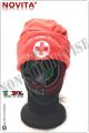 Berretto Cuffia Papalina in Micropile Pile Rossa Climi Freddi Croce Rossa Italiana Art.NSD-BUS-CRI