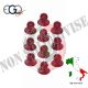 Bottone Bottoni Funghetto Per Giacca Cuoco Bordeaux Ego Chef Italia Confezione 12 pezzi Art.640003