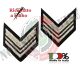 Coppia Gradi Ricamati a mano GUS Brigadiere Carabinieri Art. GUS-C3