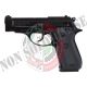 Pistola a Salve Scacciacani Modello Beretta 84 calibro 9 mm BRUNI Art. BR-2700