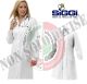 Camice Professionale LAURA  Medicale Dottoressa Farmacia Laboratorio Università Studentessa  Siggi Italia Art. 16CA0025