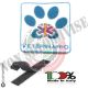 Patch Toppa Scudetto Ricamo a Macchina Con Velcro Medico Infermiere Soccorritore Veterinario Mod 2 Art.NSD-PV2