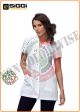 Casacca Professionale  Estetista Medicale  Bianca Gaia Siggi Italia Art.28CS1016