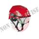Casco Protezione Colore Rosso CRI Croce Rossa Italiana con Visiere e Logo KASK ITALIA Art. WHE00007-204