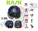 Casco Blu Protezione per Operatori di Protezione Civile PLASMA PC KASK ITALIA Art. WHE00014