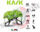 Casco Protezione Verde PLASMA HI VIZ KASK ITALIA Soccorso Emergenza Alpinismo Sci Art. WHE00009-V