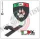Patch Scudetto Ricamo a Macchina Con Velcro Italia + Zampa Cinofila Cinofili carabinieri Polizia G. di F.  Art.NSD-IT-CIN
