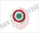 Patch Toppa Ricamata Coccarda Tricolore Aeronautica  SArt.COC-FRECCE