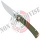 Coltello Serramanico da tasca Black Fox Sneaky BF-768 OD G10 verde Art. BF-768OD