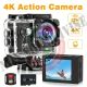 Action Camera Fotocamera Subacquea Sportiva Multiuso 4K Ultra HD Aerbes Art. AB-F001