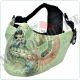 Maschera Tactical Zombie Putrid Flesh Royal Verde Soft Air Art.WO-MA67JS