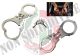 Manette Handcuffs Acciaio Professionali Carabinieri Polizia GDF Penitenziaria Vigilanza Security GPG IPS  Modello Americano USA MFH  Art. 29473