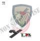 Scudetto Patch Toppa Ricamata a Macchina con Velcro Omerale Paracadutisti Folgore Bassa Visibilità  Art. OME-1