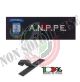 Patch Toppa Ricamata Con Velcro cm 5,00x15,00 Ass. Nazionale Polizia Penitenziaria A.N.P.P.E. NEW Art.15-5-ANPPE