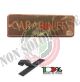 Patch Toppa con Velcro Carabinieri Modello Lineare Gigante  Art.CC-22