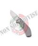 Coltello Serramanico Fox Edge Pop Smoke Alluminio Fox Maniago Art. FE-022 