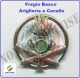Fregio Basco Metallo Artiglieria a Cavallo Esercito Italiano  Art.NSD-F-36